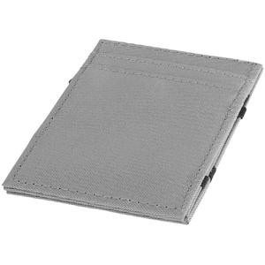 Бумажник Adventurer RFID Flip Over серый/черный
