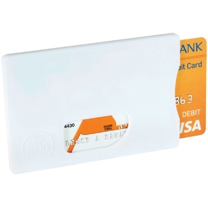 Защитный RFID чехол для кредитной карты, белый OA-13422601 фото 1