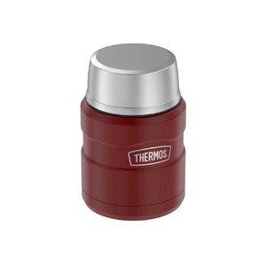 Термос из нерж. стали с ложкой тм THERMOS SK3000 MRR 0,47L красный
