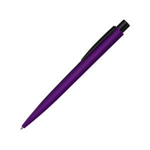 Ручка шариковая металлическая «LUMOS M» soft-touch, фиолетовый/черный OA-187949.14 фото 2