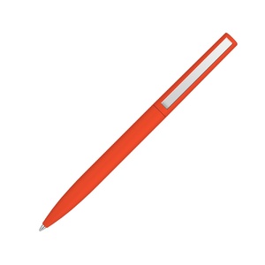 Шариковая ручка  "Bright F Gum" soft-touch, оранжевый OA-188033.08 фото 2