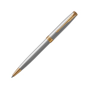 Ручка шариковая «Parker Sonnet Core Stainless Steel GT», серебристый/золотистый OA-1931507 фото 2