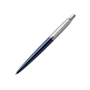 Шариковая ручка Parker Jotter Essential, Royal Blue CT, стержень: M, цвет чернил : blue или black синий/серебристый OA-1953186 фото 2
