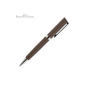 Ручка шариковая автоматическая BrunoVisconti® "MILANO" цвет корпуса коричневый, 1 мм OA-20-0225 фото 2