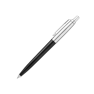 Шариковая ручка Parker Jotter ORIGINALS BLACK, стержень: M blue В ЭКО-УПАКОВКА черный/серебристый