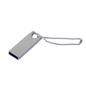 USB 3.0-флешка на 128 Гб с мини чипом, компактный дизайн, стильное отверстие для цепочки серебристый OA-2236.128.00 фото 1