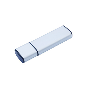 USB-флешка металлическая на 16ГБ 3.0 с колпачком, серебро серебристый