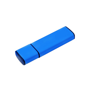 USB-флешка металлическая на 32ГБ с колпачком, синий синий/черный OA-3039.02.32 фото 2