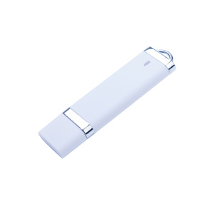USB-флешка на 2 ГБ с покрытием soft-touch "Орландо",  белый OA-3042.06.2 фото 2