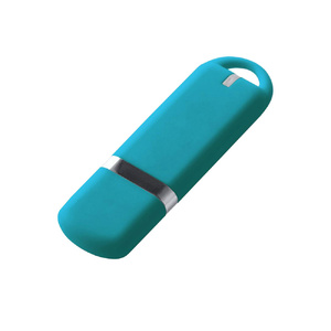 USB-флешка на 16 ГБ 3.0 USB, с покрытием soft-touch, голубой OA-3047.12.16 фото 2