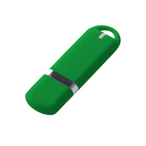 USB-флешка на 2 ГБ с покрытием soft-touch, зеленый OA-3048.03.2 фото 2