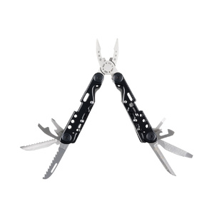 Мультитул Stinger, 105x40 мм, 13 функций, сталь, чёрно-серебристый, в комплекте нейлоновый чехол черный, серебристый OA-441100 фото 1