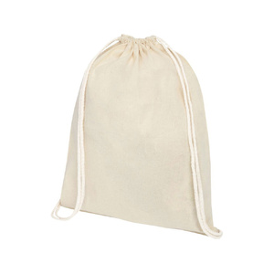 Рюкзак со шнурком Tenes из хлопка плотностью 140 г/м2, natural натуральный OA-5-12057506 фото 1