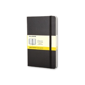Записная книжка Moleskine Classic (в клетку) в твердой обложке, Large (13х21см), черный OA-50511207 фото 2