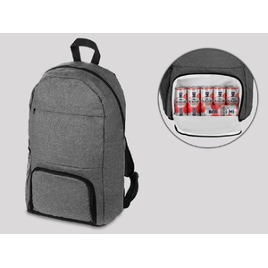 Рюкзак Hugger из переработанного пластика с отделением-холодильником серый