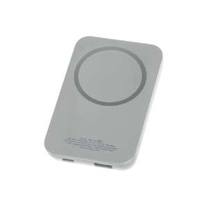 Магнитный беспроводной внешний аккумулятор "MagnetIQ", 5000 mah, 10 W, серый Cool gray 7C OA-590970 фото 2