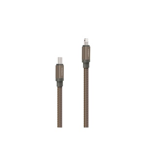 Кабель Rombica LINK-C Olive Cable зеленый оливковый