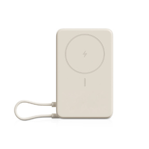 Внешний аккумулятор Xiaomi Magnetic Power Bank 10000 with Built-in Stand Beige бежевый