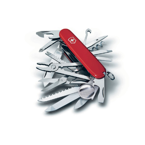 Нож перочинный VICTORINOX Swiss Champ, 91 мм, 33 функции, красный OA-601146 фото 1
