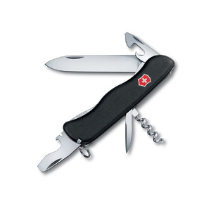 Нож перочинный VICTORINOX Picknicker, 111 мм, 11 функций, с фиксатором лезвия, чёрный черный OA-601157 фото 1