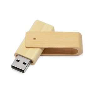 USB-флешка 2.0 на 16 Гб «Eco», наутральный бамбук