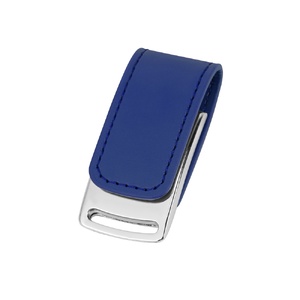 Флеш-карта USB 2.0 16 Gb с магнитным замком "Vigo", синий/серебристый OA-622816 фото 2