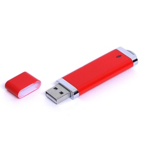 USB-флешка промо на 128 Гб прямоугольной классической формы, красный OA-6502.128.01 фото 2