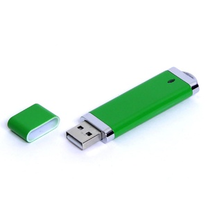 USB-флешка промо на 128 Гб прямоугольной классической формы, зеленый OA-6502.128.03 фото 2