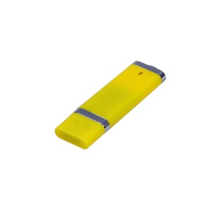 USB-флешка промо на 128 Гб прямоугольной классической формы, желтый OA-6502.128.04 фото 2