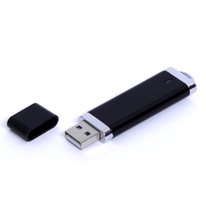USB-флешка промо на 128 Гб прямоугольной классической формы, черный OA-6502.128.07 фото 2