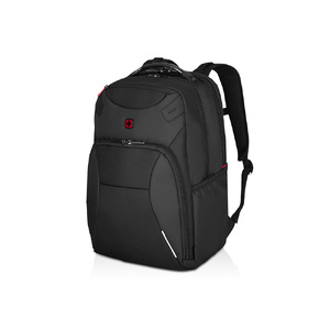 Рюкзак WENGER Cosmic 17", чёрный, переработанный ПЭТ/ПВХ/полиэстер, 34 x 23 x 49 см, 30 л черный