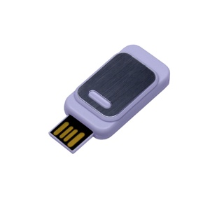 USB-флешка промо на 32 Гб прямоугольной формы, выдвижной механизм, белый OA-6545.32.06 фото 1