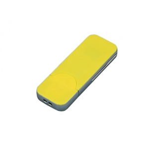 USB-флешка на 16 Гб в стиле I-phone, прямоугольнй формы, желтый OA-6584.16.04 фото 2