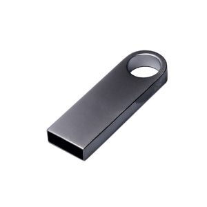 USB 3.0-флешка на 128 Гб с мини чипом и круглым отверстием, серебристый OA-6604.128.00 фото 1