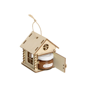 Подарочный набор "Крем-мед в домике", крем-мед с грецким орехом 35 г OA-700694 фото 1