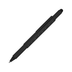 Ручка шариковая металлическая "Tool", черный. Встроенный уровень, мини отвертка, стилус OA-71310.07 фото 2