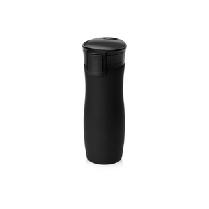 Вакуумная термокружка с кнопкой Streamline, Waterline, soft-touch, тубус, черный OA-810007W фото 2