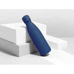 Вакуумная термобутылка "Vacuum bottle C1", soft touch, 500 мл, темно-синий OA-821362clr фото 2