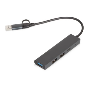 USB-концентратор «Command», серый черный