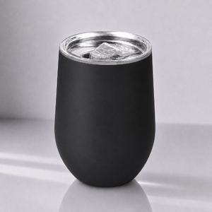 Термокружка Sense Gum, soft-touch, непротекаемая крышка, 370мл, черный OA-827407N фото 2