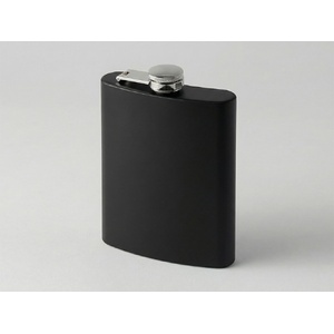 Фляжка 240 мл Remarque soft touch, 304 сталь, черный OA-852108.304 фото 2
