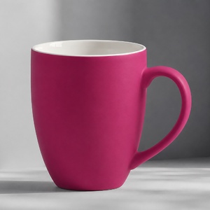 Кружка с покрытием soft-touch “Tulip Gum”, фуксия OA-870721p фото 2