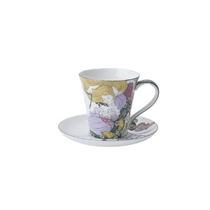 Набор чашка и блюдце Valerie Concept TEA SET ALICE мультиколор