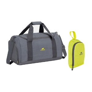 RIVACASE 5542 grey Лёгкая складная дорожная сумка, 30л /12 серый