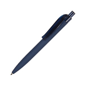 Ручка шариковая QS 01 PRT "софт-тач", синий