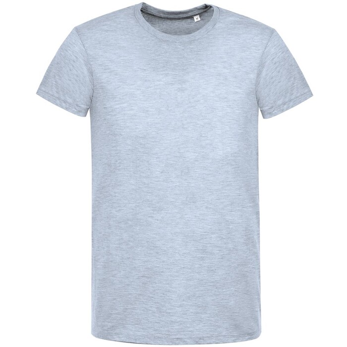 Футболка мужская приталенная Regent Fit голубой меланж, размер L G-00553258L фото 1