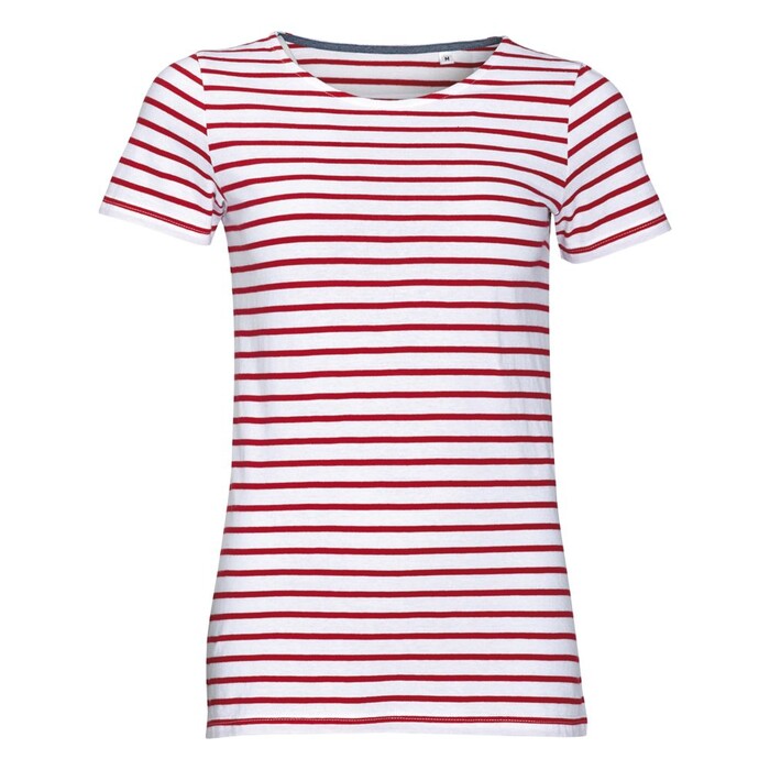 Футболка Miles Women белая с красным, размер L G-01399987L фото 1