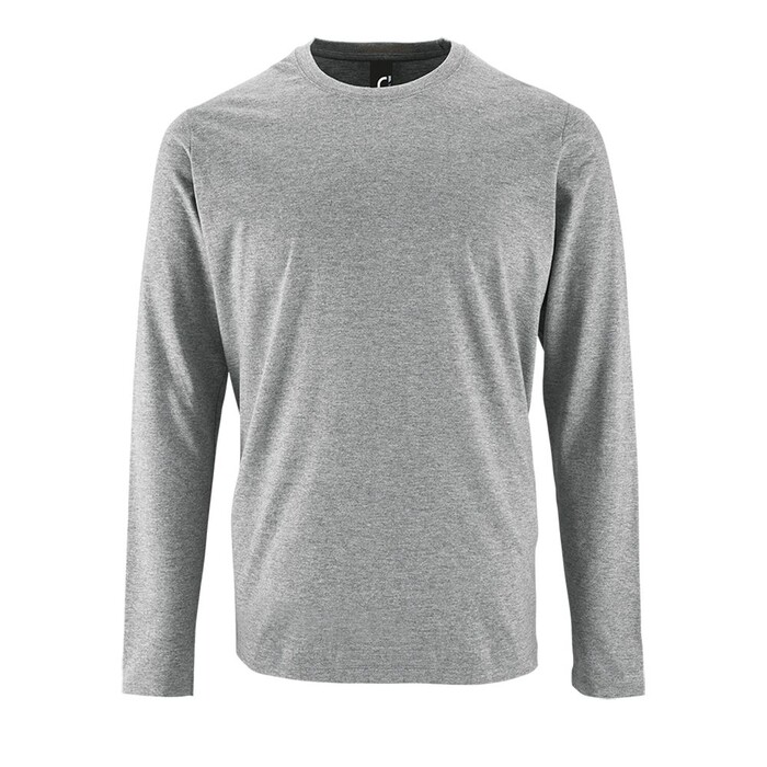 Футболка с длинным рукавом Imperial LSL Men серый меланж, размер 3XL G-020743503XL фото 1