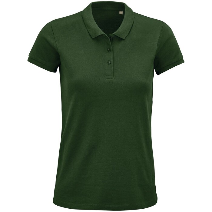 Рубашка поло женская Planet Women, темно-зеленая, размер 3XL G-035752643XL фото 1