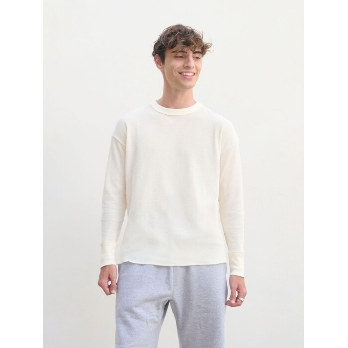 Футболка с длинным рукавом Thermal T, бежевая (неокрашенная), размер L G-04453101L фото 1
